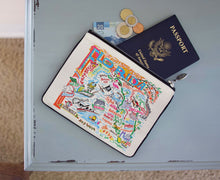 Load image into Gallery viewer, Florida Zip Pouch - Natural - catstudio