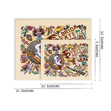 Load image into Gallery viewer, Florida State University Collegiate Fine Art Print - catstudio