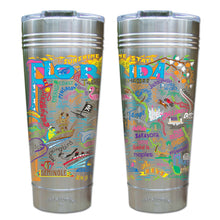 Load image into Gallery viewer, Florida Thermal Tumbler (Set of 4) - PREORDER Thermal Tumbler catstudio
