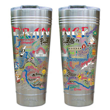 Load image into Gallery viewer, France Thermal Tumbler (Set of 4) - PREORDER Thermal Tumbler catstudio