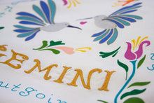 Load image into Gallery viewer, Gemini Astrology Dish Towel Dish Towel catstudio