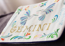Load image into Gallery viewer, Gemini Astrology Zip Pouch - catstudio