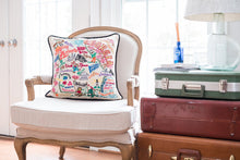 Load image into Gallery viewer, Georgia Hand-Embroidered Pillow - catstudio