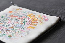 Load image into Gallery viewer, Georgia Zip Pouch - Natural - catstudio