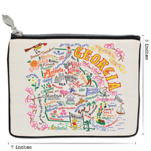 Load image into Gallery viewer, Georgia Zip Pouch - Natural - catstudio