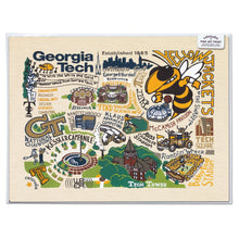 Load image into Gallery viewer, Georgia Tech Collegiate Fine Art Print Art Print catstudio