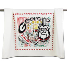 Load image into Gallery viewer, Georgia, University of Collegiate Dish Towel - catstudio