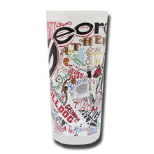 Load image into Gallery viewer, Georgia, University of Collegiate Drinking Glass Glass catstudio