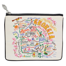 Load image into Gallery viewer, Georgia Zip Pouch - Natural - catstudio