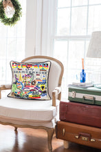 Load image into Gallery viewer, Germany Hand-Embroidered Pillow - catstudio