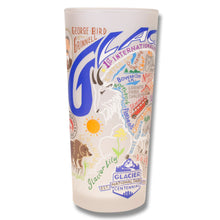 Load image into Gallery viewer, Glacier Park Drinking Glass - catstudio