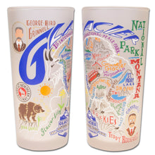 Load image into Gallery viewer, Glacier Park Drinking Glass - catstudio