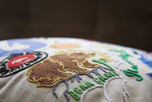 Load image into Gallery viewer, Glacier Park Hand-Embroidered Pillow - catstudio