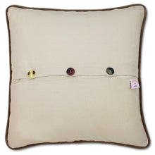 Load image into Gallery viewer, Glacier Park Hand-Embroidered Pillow - catstudio
