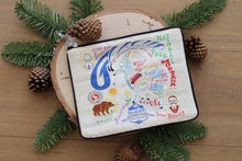 Load image into Gallery viewer, Glacier Zip Pouch - Natural Pouch catstudio