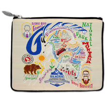 Load image into Gallery viewer, Glacier Zip Pouch - Natural Pouch catstudio