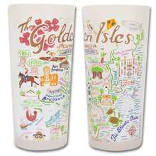 Load image into Gallery viewer, Golden Isles Drinking Glass - catstudio