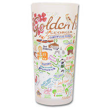 Load image into Gallery viewer, Golden Isles Drinking Glass - catstudio