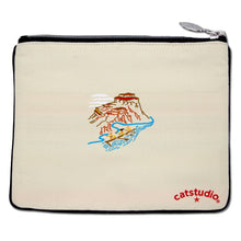 Load image into Gallery viewer, Grand Canyon Zip Pouch - Natural Pouch catstudio