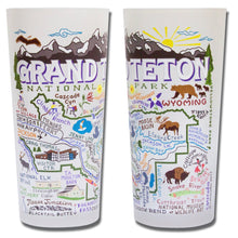 Load image into Gallery viewer, Grand Teton Drinking Glass - catstudio