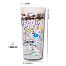 Load image into Gallery viewer, Grand Teton Drinking Glass - catstudio
