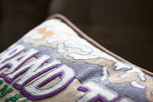 Load image into Gallery viewer, Grand Teton Hand-Embroidered Pillow - catstudio