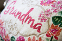 Load image into Gallery viewer, Grandma Love Letters Hand-Embroidered Pillow Pillow catstudio 
