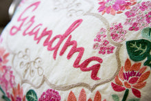 Load image into Gallery viewer, Grandma Love Letters Hand-Embroidered Pillow Pillow catstudio