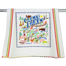 Load image into Gallery viewer, Great Lakes Dish Towel - catstudio