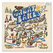 Load image into Gallery viewer, Great Lakes Fine Art Print Art Print catstudio