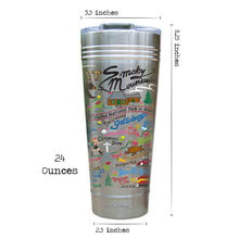Load image into Gallery viewer, Great Smoky Mountains Thermal Tumbler (Set of 4) - PREORDER Thermal Tumbler catstudio
