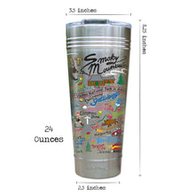 Load image into Gallery viewer, Great Smoky Mountains Thermal Tumbler (Set of 4) - PREORDER Thermal Tumbler catstudio
