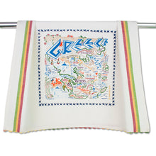 Load image into Gallery viewer, Greece Dish Towel - catstudio