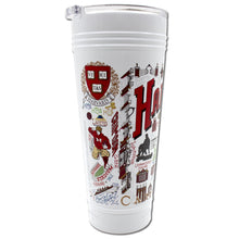 Load image into Gallery viewer, Harvard University Collegiate Thermal Tumbler in White - Limited Edition! Thermal Tumbler catstudio