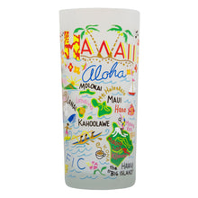 Load image into Gallery viewer, Hawaii Drinking Glass - catstudio 
