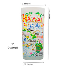 Load image into Gallery viewer, Hawaii Drinking Glass - catstudio