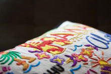 Load image into Gallery viewer, Hawaii Hand-Embroidered Pillow - catstudio