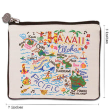 Load image into Gallery viewer, Hawaii Zip Pouch - catstudio