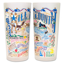 Load image into Gallery viewer, Hill Country Drinking Glass - catstudio