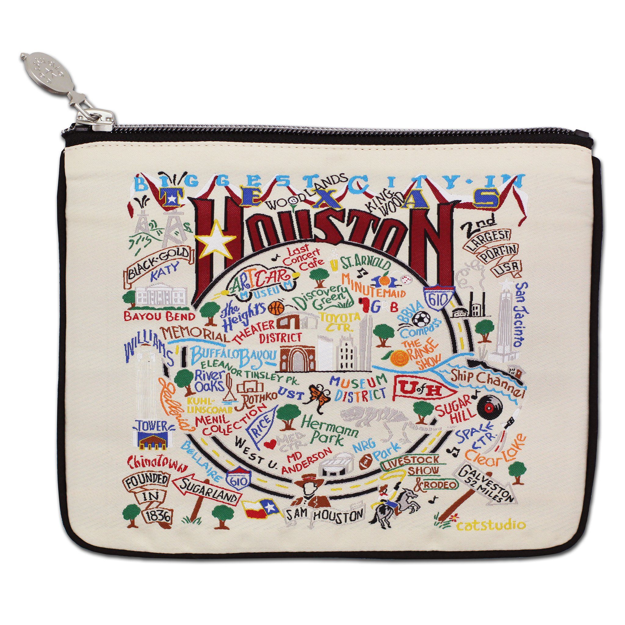 Houston Zip Pouch | Texas Collection by catstudio – catstudio