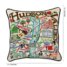 Load image into Gallery viewer, Hudson Valley Hand-Embroidered Pillow Pillow catstudio