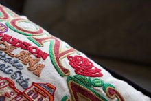 Load image into Gallery viewer, Hudson Valley Hand-Embroidered Pillow - catstudio