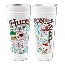 Load image into Gallery viewer, Hudson Valley Thermal Tumbler in White - Limited Edition! Thermal Tumbler catstudio