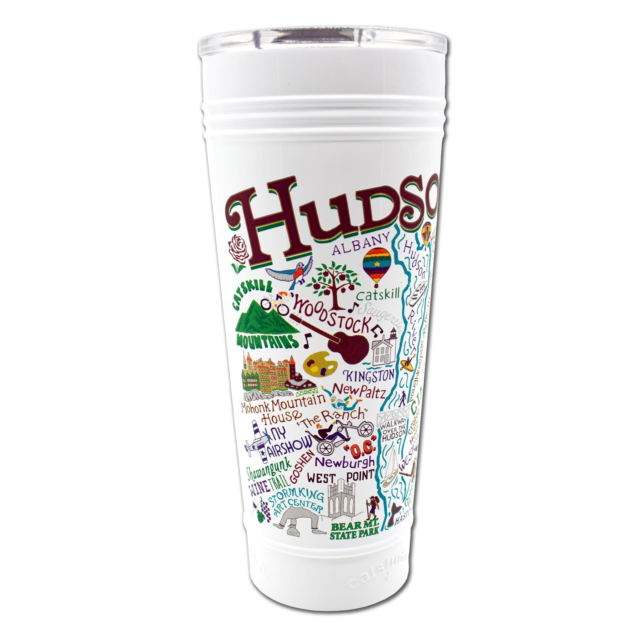 Hudson Valley Thermal Tumbler in White - Limited Edition!