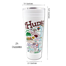 Load image into Gallery viewer, Hudson Valley Thermal Tumbler in White - Limited Edition! Thermal Tumbler catstudio