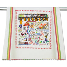 Load image into Gallery viewer, Illinois Dish Towel - catstudio