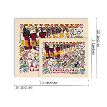 Load image into Gallery viewer, Indiana University Collegiate Fine Art Print - catstudio
