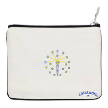 Load image into Gallery viewer, Indiana Zip Pouch - Natural - catstudio
