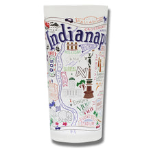 Load image into Gallery viewer, Indianapolis Drinking Glass - catstudio