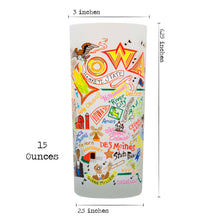 Load image into Gallery viewer, Iowa Drinking Glass - catstudio